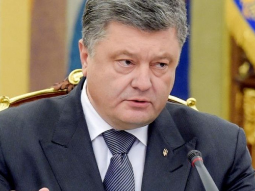 На Мариупольском телевидении Президент Порошенко расскажет о введении военного положения