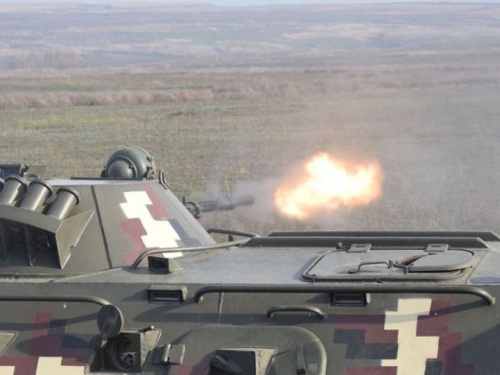 Защитить Азовское побережье: под Мариуполем прошли учения военных (ФОТО)