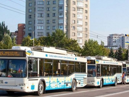 На выходных в Мариуполе коммунальный транспорт заработает в усиленном режиме