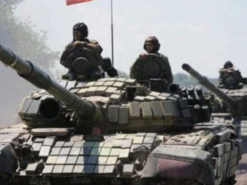 На Донетчине зафиксированы новые танки, гаубицы и БМП российских оккупационных войск
