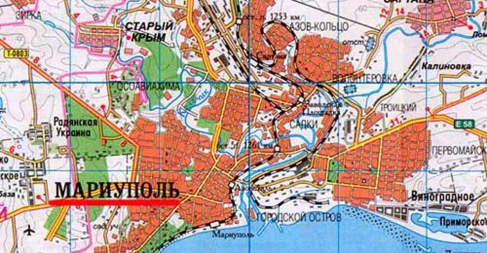 Карта города приморско ахтарска с улицами
