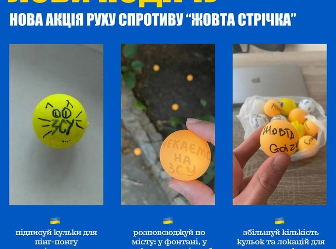 «Лови подачу»: жителі окупованих територій можуть долучитися до акції спротиву
