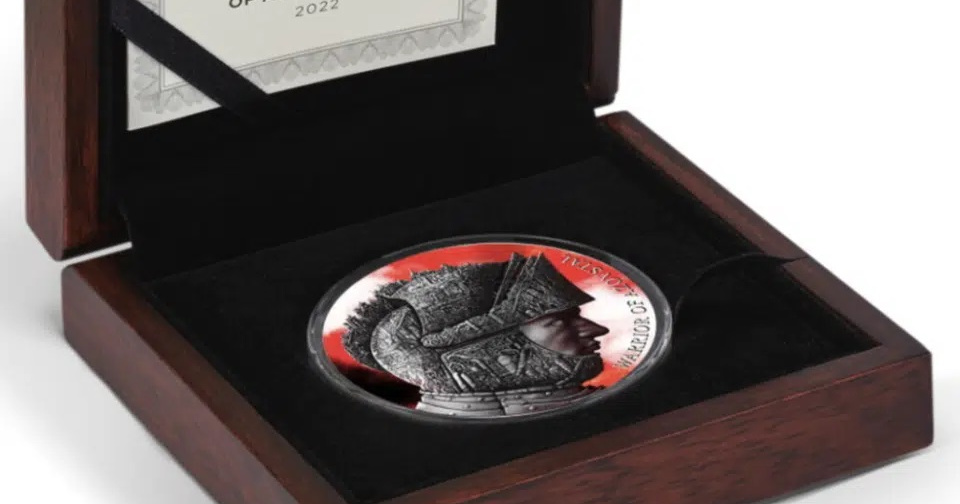 Тихоокеанська держава випустила пам'ятну монету «Воїн Азовсталі»