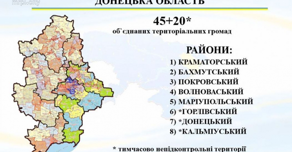 Карта мариупольского района донецкой области