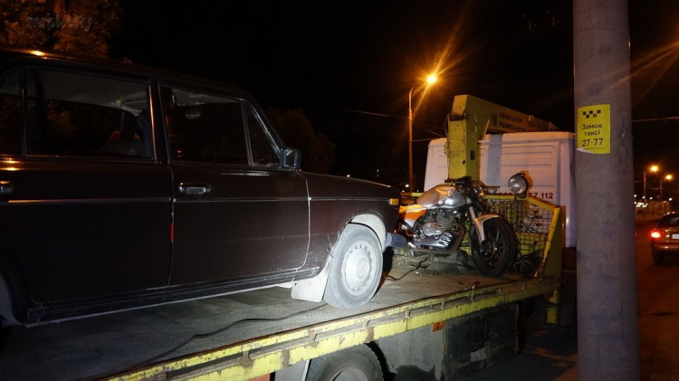 ДТП: Мотоциклист сбит водителем автомобиля «Жигули» в Мариуполе (ФОТОФАКТ)