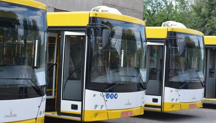 Стало известно, по каким маршрутам будут ездить новые автобусы, приехавшие в Мариуполь (ФОТО)