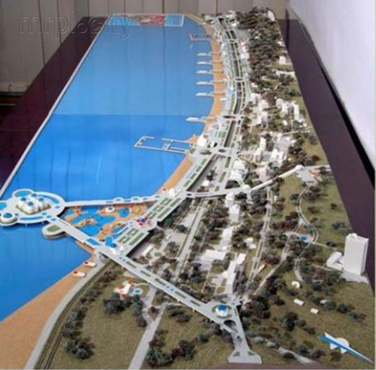 В Мариуполе за 170 млн грн. реконструируют городские парки и набережную