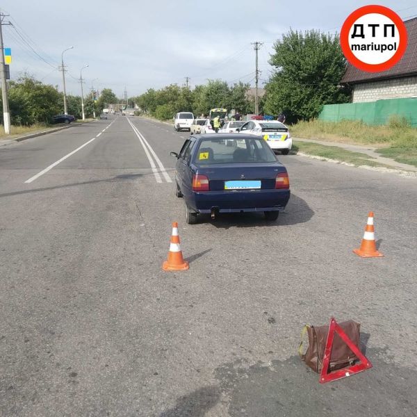 В Мариуполе Ниссан врезался в МАЗ, а Таврия - в ВАЗ