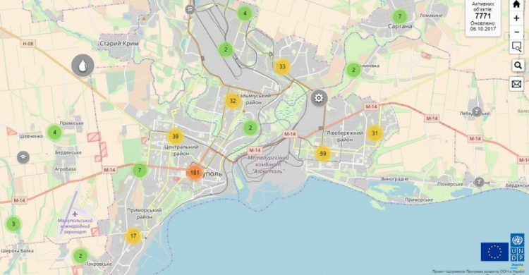 Запущена интерактивная карта восстановления Мариуполя (ФОТО)