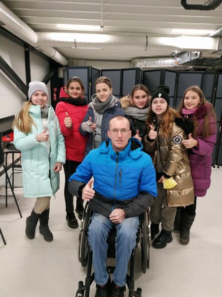 Мечта школьников сбылась благодаря Mariupol Ice Center и «Мариупольскому телевидению»