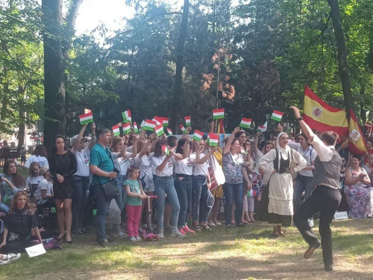 Фокусы, игра теней, зажигательные танцы: Мариуполь праздновал День Европы