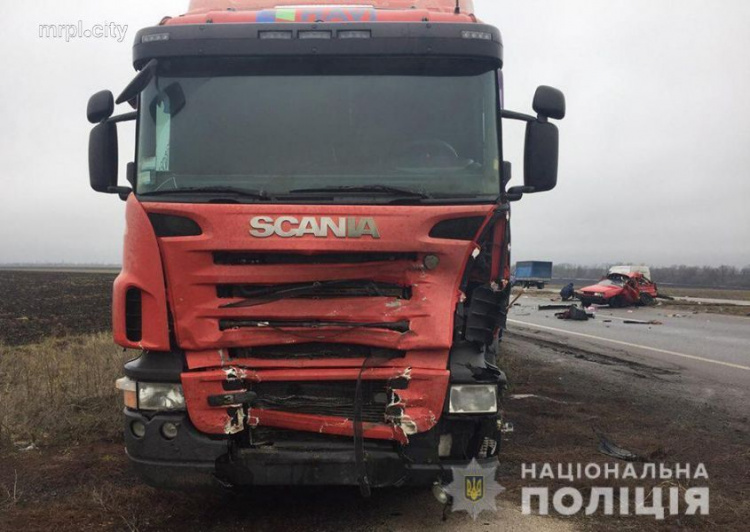 Смертельное ДТП на трассе «Запорожье-Мариуполь»: погибли двое (ФОТО)