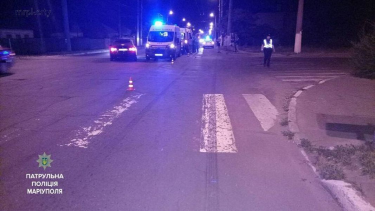 В Мариуполе пойман водитель, сбивший пешехода на переходе и скрывшийся с места преступления (ФОТО)