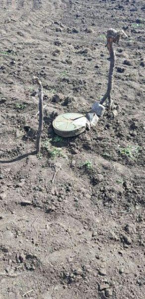  В Мариуполе во время полевых работ тракторист наткнулся на мину (ФОТО)