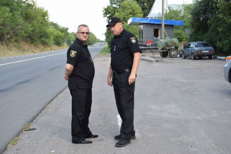В Донбассе полиция устанавливает новый «стоп-контроль» (ФОТО)
