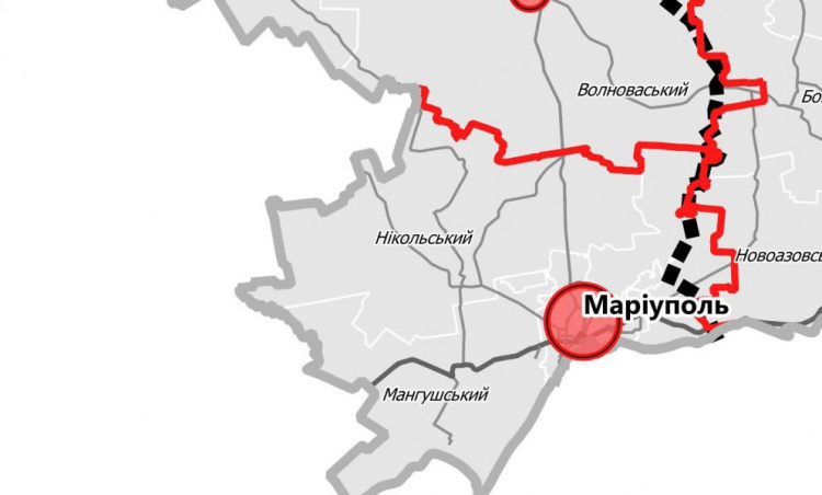 Донецкую область поделят на восемь районов: каким будет Мариупольский? (КАРТА)