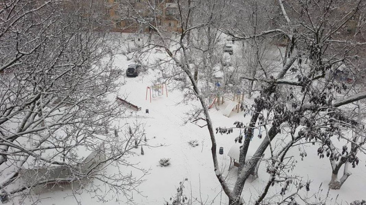Коллапса не будет. Мариуполь справляется со снегопадом (ФОТО+ДОПОЛНЕНО)
