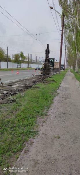 На Набережной в Мариуполе начался масштабный ремонт дороги (ФОТОФАКТ)