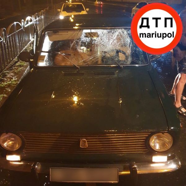 В Мариуполе водитель сбил пешехода на «зебре»
