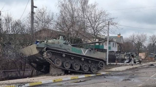ЗСУ знищили 75 одиниць техніки окупантів на Луганському напрямку