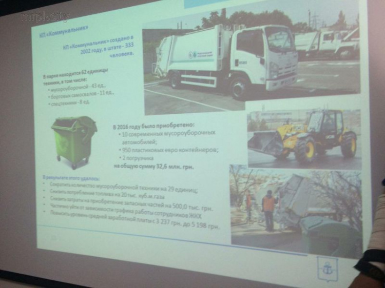 В Мариуполе построят комплекс по сортировке мусора за 110 миллионов гривен (ФОТО)