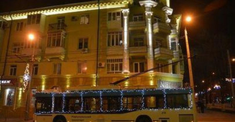 Мариупольцы недовольны работой транспорта в новогоднюю ночь (ФОТО)