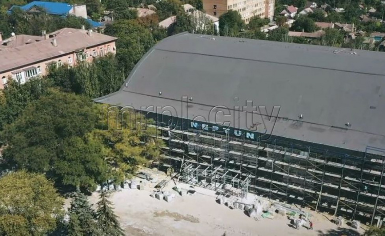 Как идет реконструкция плавбассейна олимпийского уровня в Мариуполе