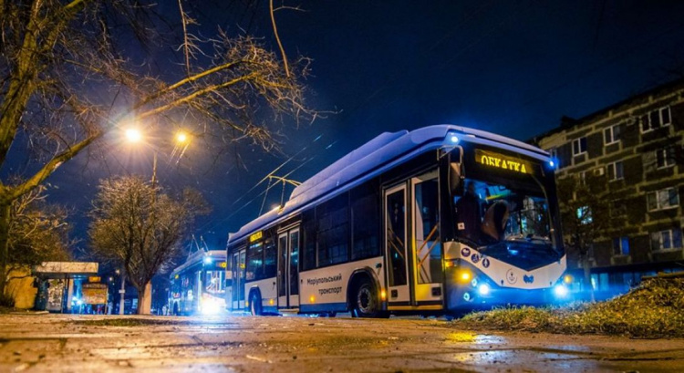 Вышел на обкатку: на дорогах Мариуполя заметили новые троллейбусы (ФОТОФАКТ)