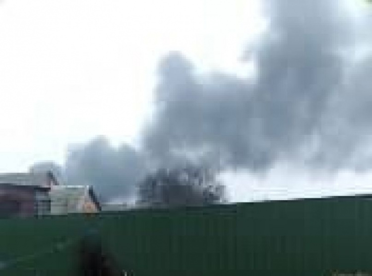 Вражеский снаряд разорвался вблизи поселка Никольское в Мариупольском районе