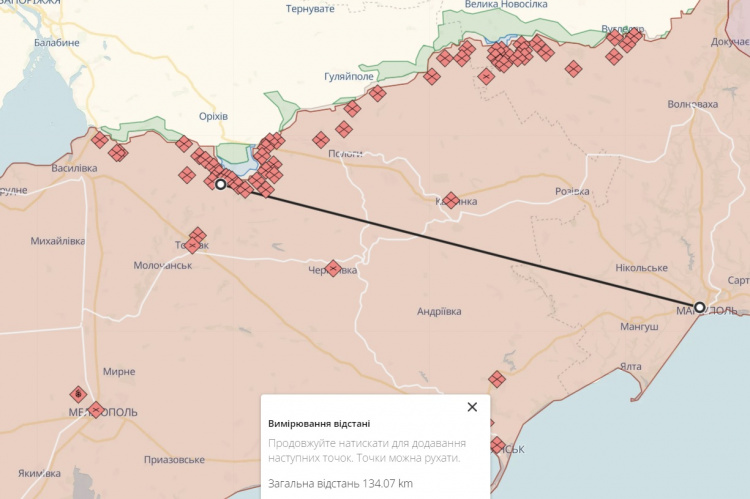 З Маріуполя  під Роботине та Бердянськ росіяни перекидають зеків-