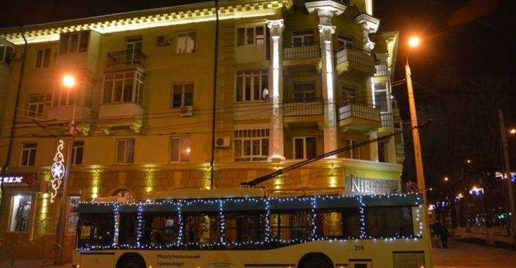 Трамваи и троллейбусы Мариуполя засияют (ВИДЕО)