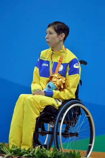 Бронзовую медаль Паралимпиады-2016 завоевала пловчиха Ирина Соцкая из Донецкой области