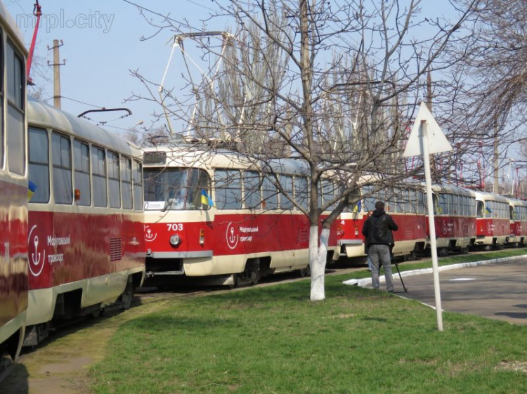 В Днепре для Мариуполя переоборудуют чешские трамваи