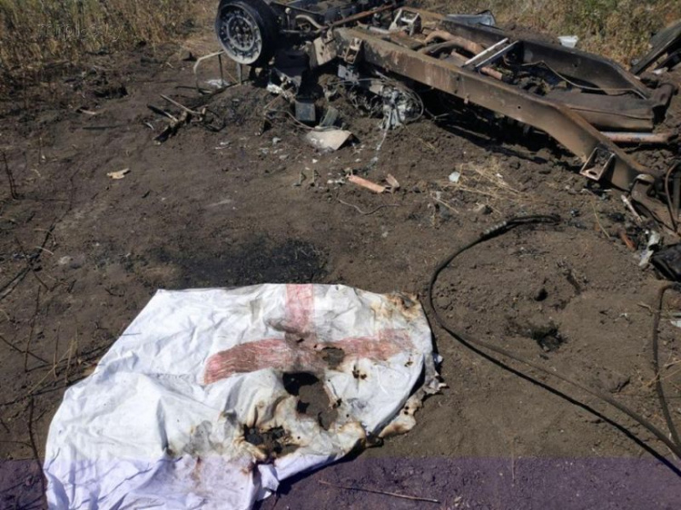 Украинцы простились с погибшей около Водяного под Мариуполем морпехом-медиком (ФОТО)
