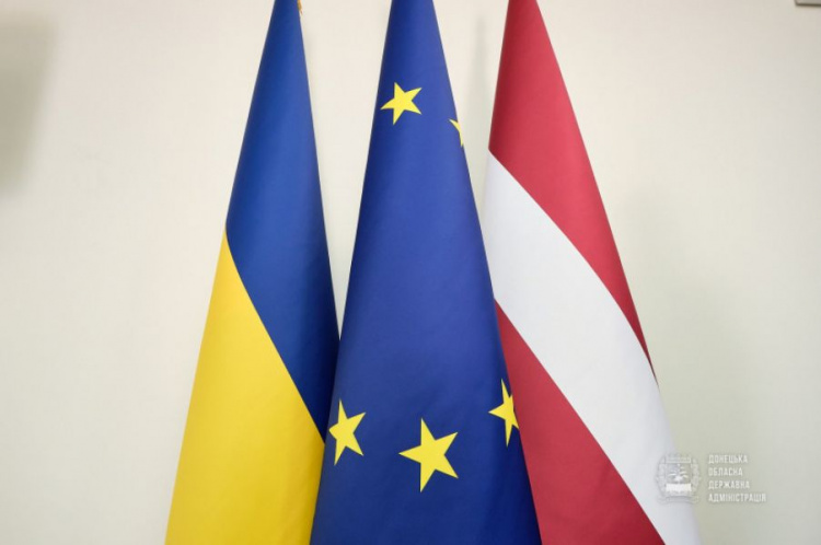 На Донетчине открылось почетное консульство Латвии