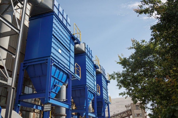 На мариупольском комбинате за 28 миллионов гривен модернизируют газоочистные системы