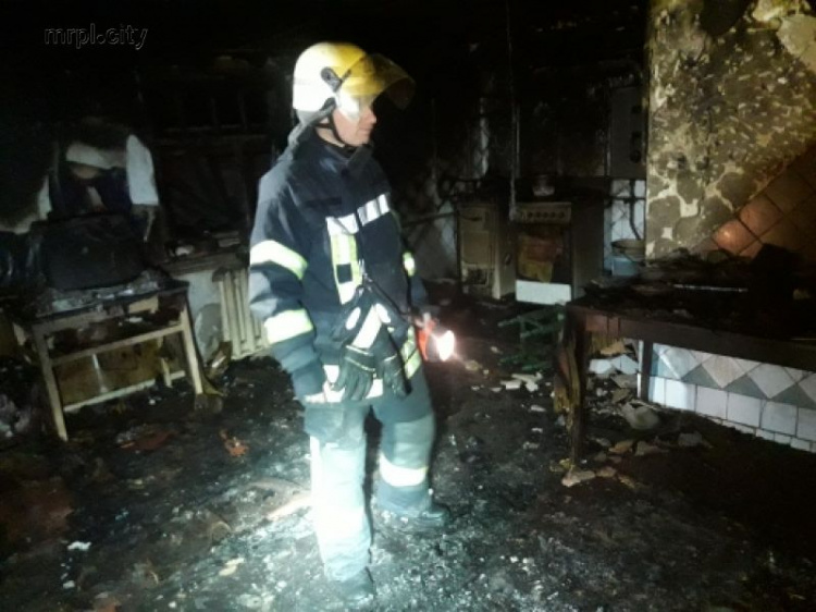 В частном доме в Мариуполе сгорела женщина (ФОТО)