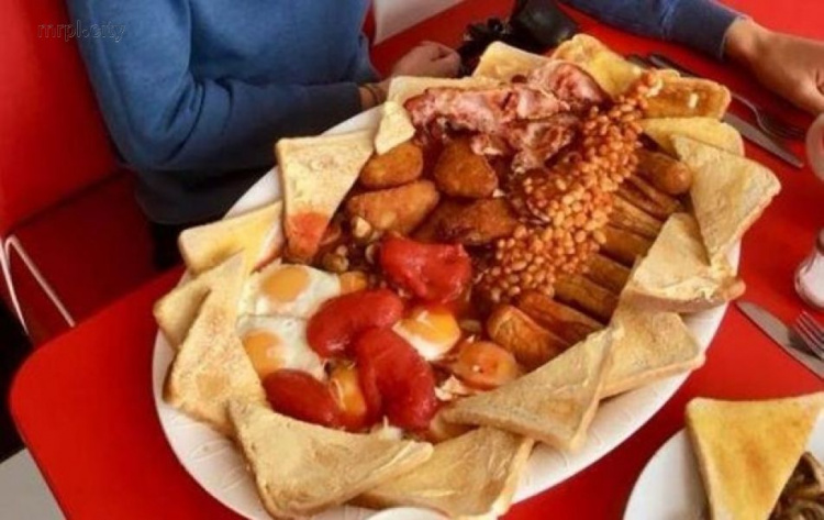 Английский завтрак «Терминатор 2» никто не смог одолеть (ФОТО)