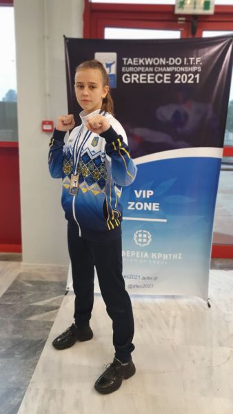 Юная мариупольчанка стала чемпионкой Европы по тхеквондо
