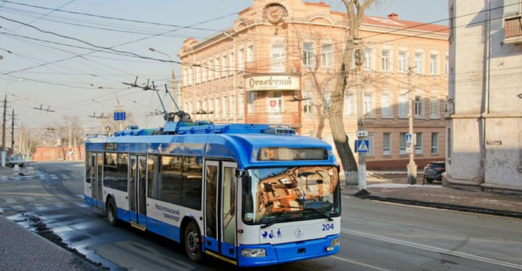 В Мариуполе изменено движение троллейбуса №12