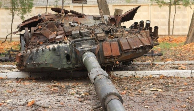 ЗСУ знищили танк Т-72 росіян на Бахмутському напрямку