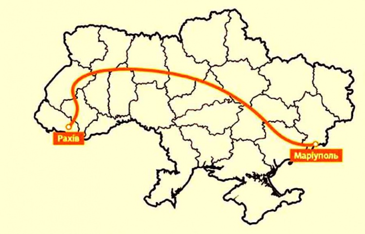 Поезд Единения: состав «Рахов-Мариуполь» объединит Украину