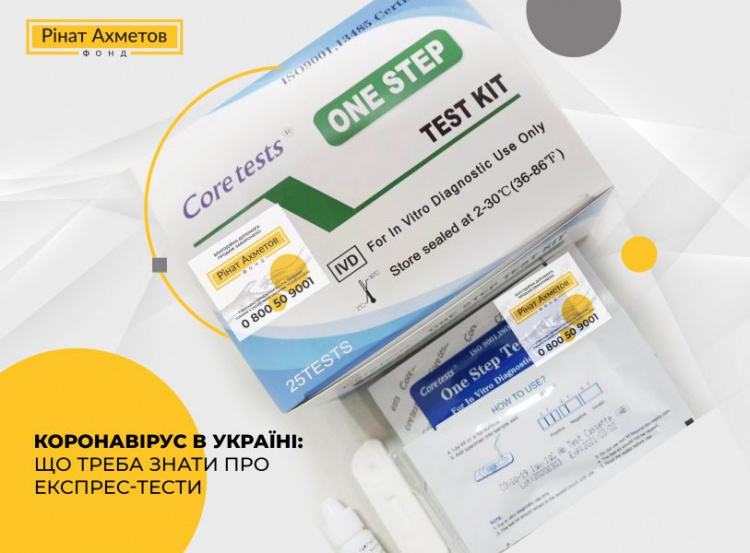 Коронавирус в Украине: что нужно знать об экспресс-тестах