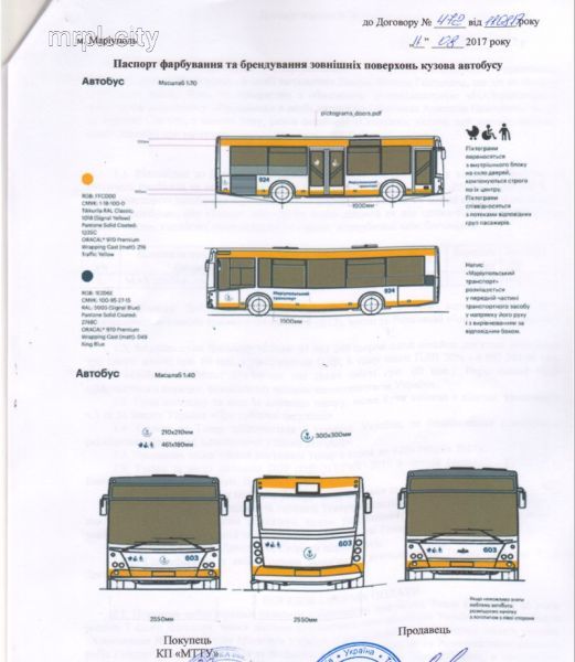 ТТУ Мариуполя до конца года закупит 14 автобусов с кондиционерами и Wi-Fi (ФОТО)