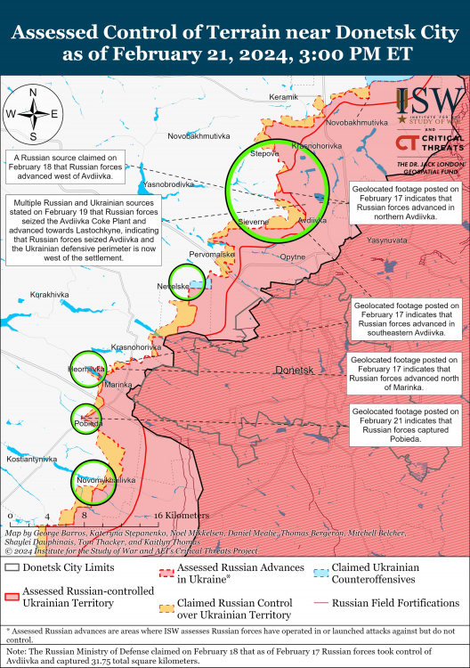 Росіяни захопили населений пункт під Мар’їнкою  - ситуація та карта