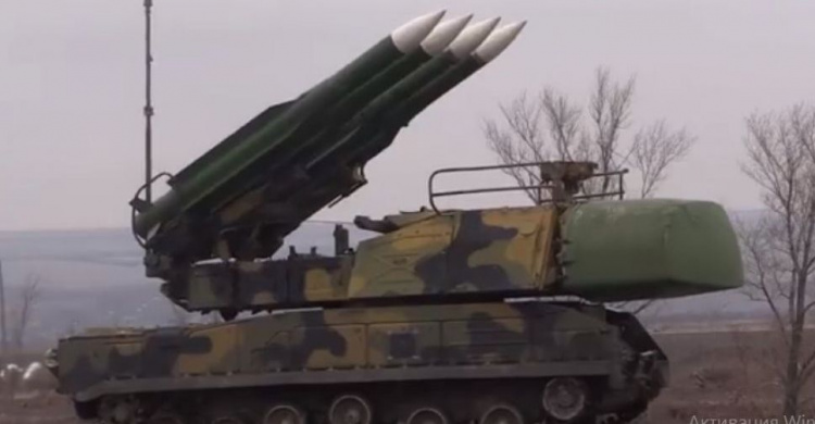 Зенитно-ракетные комплексы БУК-М1 вышли на боевые позиции на Донбассе (ФОТО+ВИДЕО)