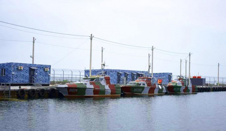США построили пункт базирования дивизиона для Морской охраны Мариупольского отряда