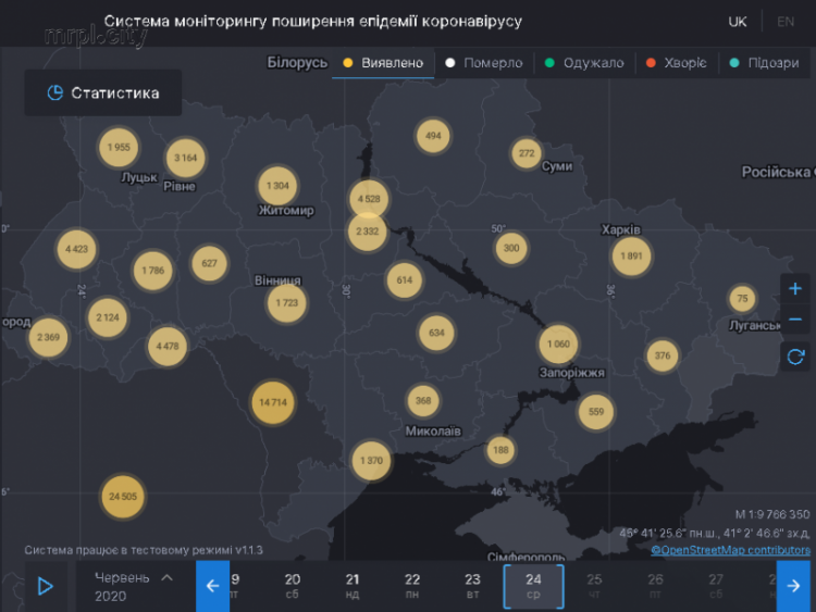 Новый антирекорд в Украине: за сутки почти тысяча заболевших (ИНФОГРАФИКА)