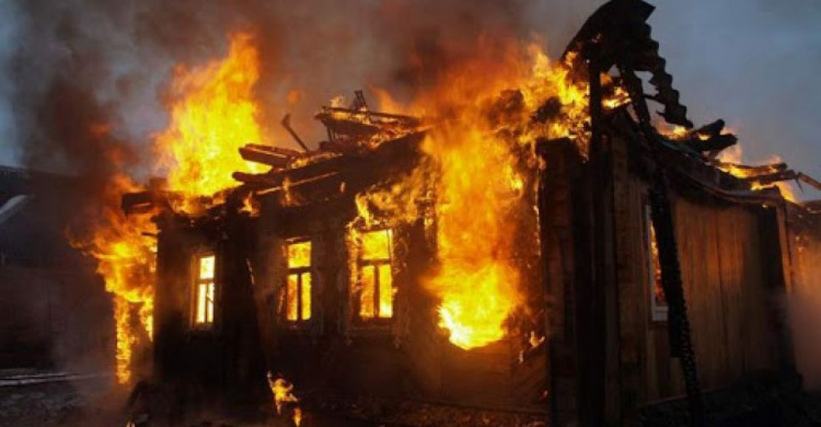 Под Мариуполем в результате пожара погиб пенсионер