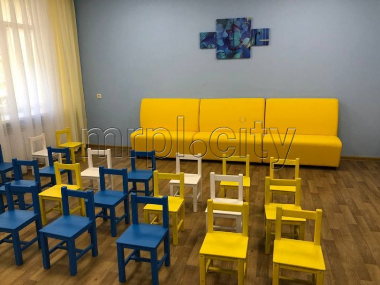 Дети с инвалидностью будут заниматься в капитально отремонтированном центре в Мариуполе